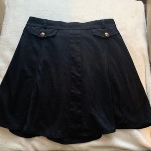 Black Tamara Skirt